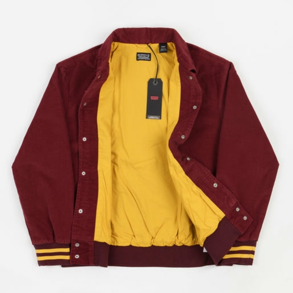 Levis Skateboarding Red Corduroy Jacket - Picture 8 of 10